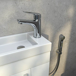 Смеситель для умывальника с гигиеническим душем, Torr, IDDIS, TORSB00i08