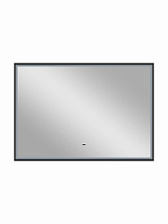 Зеркало "Stage Black Led" 800х600  с бесконтактным сенсором, функцией антизапотевания и холодной под