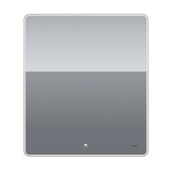 DREJA.eco Зеркало POINT, 70x80 см, сенсорный выключатель, LED-подсветка