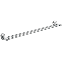 Держатель для полотенец, двойной 600 мм, хром HB1909