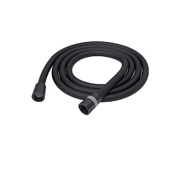 Шланг для душа, черный матовый, силиконовый, 2м, Optima Home, IDDIS, OPH20BLi19