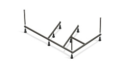 Рама д/ванны: Kaliope 153 NEW метал. в комплекте со сборочным пакетом, Сорт1