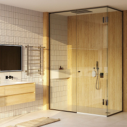 Aringa Бонди полотенцесушитель лесенка электрический с полкой 80*50, хром