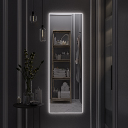 Зеркало/LED-подсветка (50см*150см) сенсор.выключатель Sirius/AQUA DE MARCO