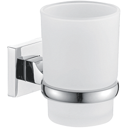 Держатель стакана матовое стекло, хром HB8606