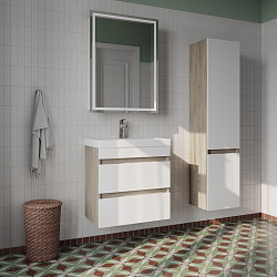 Zodiac Шкаф-зеркало с подсветкой, 60 см, IDDIS, ZOD6000i99