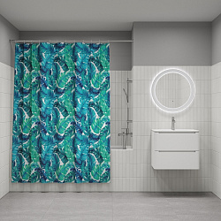 Штора для ванной, 200x180 см, Полиэстер, IDDIS, BF05P18i11