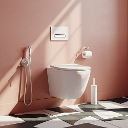 ВЫВЕДЕН Унитаз подвесной безободковый, Blanco Q, IDDIS, BLQRDSEI25