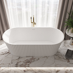 Corpa Nera Viotti/Виотти ванна акриловая отдельностоящая 170х74х75, черный матовый