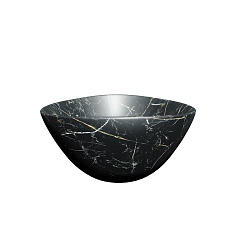 Corpa Nera Rossini/Россини  40 раковина накладная, черный мрамор