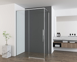 Душевой уголок Ultima VSR-7UL9014CL, 1400*900, хром, стекло прозрачное, , шт