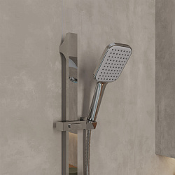 Лейка для душа, 1 режим, Ideal Spa, Milardo, ILS1FCSM18