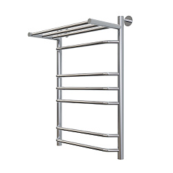 Aringa Лана полотенцесушитель водяной с полкой 50*80, хром