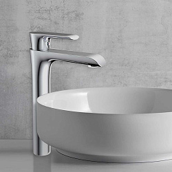 Смеситель для раковины Esse VBF-1E2CH однорычажный, хром, , шт