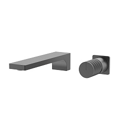 Смеситель для раковины Domus VBFW-5DM01GM встраиваемый, вороненая сталь, , шт