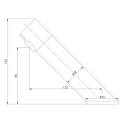 PROJECT Смеситель для раковины бесконтактный (сенсорный), высота излива 10 см, длина 12 см
