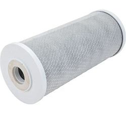 Картридж угольной брикет FCBL 10ВВ Катридж из прессованного угля для сорбционной очистки воды от х