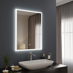 Зеркало/LED-подсветка(60см*80см)/сенсор. выключатель Siena/AQUA DE MARCO