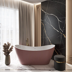 Corpa Nera Paganini/Паганини ванна акриловая отдельностоящая 170х80х73, синий матовый