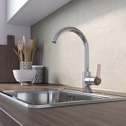 Смеситель для кухни, Meal, Milardo, M01SBJ0M05