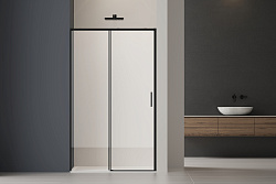 Душевая дверь Soft 2 VDS-3SO2120CLB, 1200, черный, стекло прозрачное, , шт