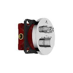 Встраиваемый смеситель для душа VSCV-322T-MCH двухфункциональный, термостатический, хром, , шт