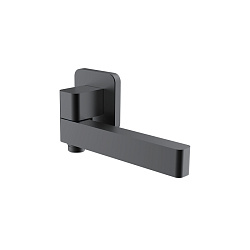 Излив скрытого монтажа, черный матовый, Slide, IDDIS, SLIBL0Si63