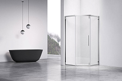 Душевой уголок Show VSP1-4SH100CL, 1000*1000, хром, стекло прозрачное, , шт