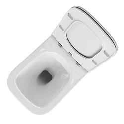 Corpa Nera Grossi/Гросси унитаз подвесной безободковый, белый