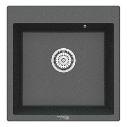 Мойка кухонная Point Арбель 51 PN3001GR, графит