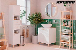 DREJA.eco Зеркало LUNO, 60*60 см, сенсорный выключатель, LED-подсветка, ф-ция антизапотевания