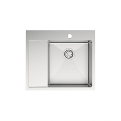 Мойка, нерж. сталь, сатин, чаша справа, 590*510, Haze, IDDIS, HAZ59SRi77