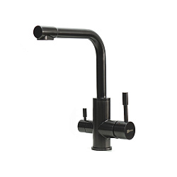 Смеситель для кухни с подключением к фильтру питьевой воды, высота излива 27 см, дл 21 см,LM5061BLN