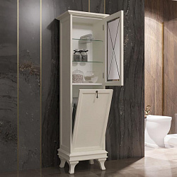 Пенал Opadiris Борджи, цвет слоновая кость, правый