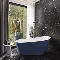 Corpa Nera Viotti/Виотти ванна акриловая отдельностоящая 170х74х75, розовый матовый