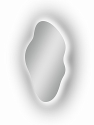 Зеркало Phantom 600х1100 реверсивное, фигурное с интерьерной подсветкой, ЗЛП4819