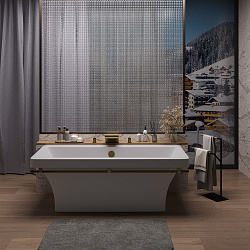 Calipso ванна /Nova Gel /белая(168см*78см*53см) Ванны/AQUA DE MARCO