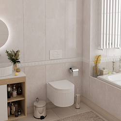 Corpa Nera Russo/Руссо унитаз подвесной безободковый,торнадо, быстрос.сиденье с микролифтом, белый