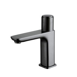 SLIDE Смеситель для умывальника, цвет-графит, с управлением Push Control