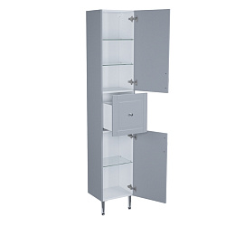 Пенал напольный, 36 см, светло-серый, Oxford, IDDIS, OXF36L0i97