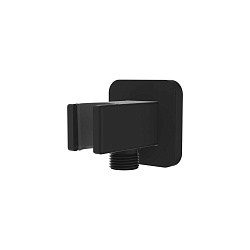 Держатель ручного душа VSC-32MB с подводом воды, черный, , шт