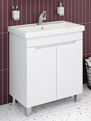 Тумба напольная CITY 70 /2 дв/раковина Фостер (70см)/AQUA DE MARCO