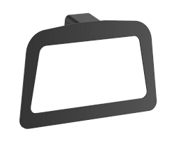 Держатель для полотенец, черный B90904