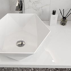 Corpa Nera Veretti/Веретти 48 раковина накладная, белый