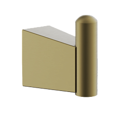 Крючок, брашированное золото B91305-1