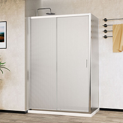 Душевой уголок City VSR-5CT9012MT, 1200*900, хром, стекло текстурное, , шт