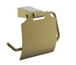 Держатель для ТБ, брашированное золото B91303