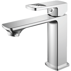 Смеситель для раковины, латунь, хром HB10176