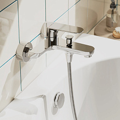 Смеситель для ванны Pragma Nanta, хром, NAN3.CFBS.002