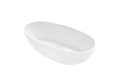 Ванна Солид Серфейс (Solid Surface) Vincea VBT-4S06-1800MW, 1800*800*560, белый матовый, щелевой пер